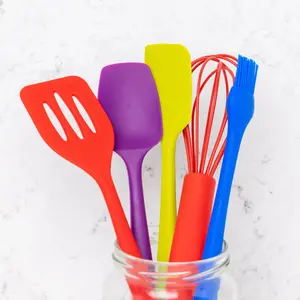 Colourworks 5-Piece Silicone Mini Utensils Set