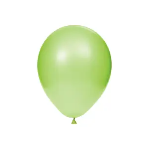 Unique Party Latex Balloons (Pack of 50) Neon Lime Green (One Size)