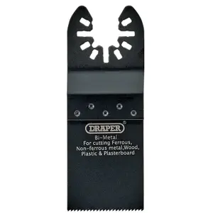 Draper  Oscillating Multi-Tool Plunge Cutting Blade, 34 x 90mm, 18tpi Bi-metal 70466