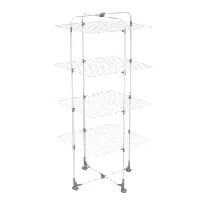 BetterDri Grey 4 tier Foldable Laundry Airer, 40m