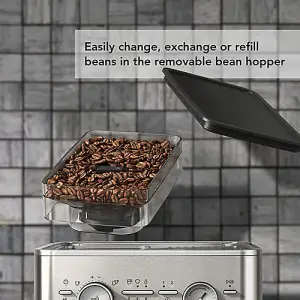 KitchenAid Semi Automatic Espresso Machine with Burr Grinder Stainless Steel