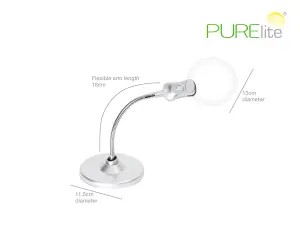 TABLE MAG LIGHT - Magnifying Lamp: Table - PURElite