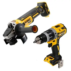 Dewalt DCK2080 18v XR Brushless Kit DCD796 Combi Drill DCG405 Angle Grinder Bare