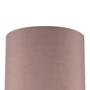 GoodHome Kpezin Taupe Fabric dyed Light shade (D)20cm