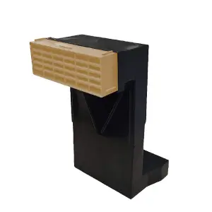 Telescopic Adjustable Underfloor Cavity Wall Vent with Buff Airbrick