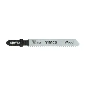 TIMCO Jigsaw Blades Wood Cutting HCS Blades - T119B