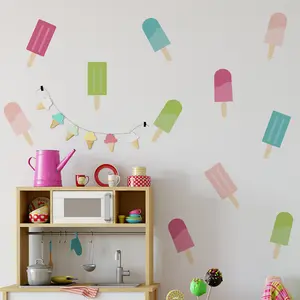 Nutmeg set of 40 Lollipops Wall Sticker