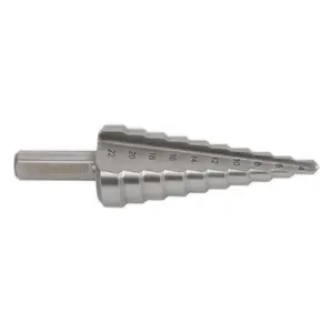 Sealey HSS M2 Step Drill Bit 4-22mm Double Flute AK4722