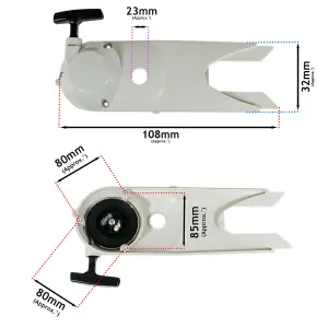 SPARES2GO Pull Cord Recoil Starter for Stihl TS400 Disc Cutter Cut Off Saw