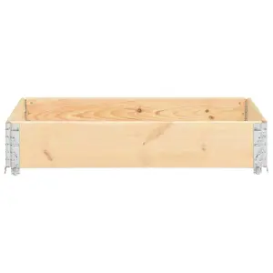 Berkfield Raised Bed 100x150 cm Solid Pine Wood (310058)