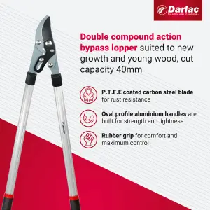 Darlac Heavy Duty Compound Action Bypass Lopper, DP622