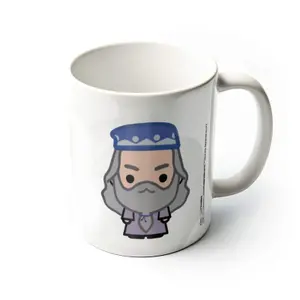 Harry Potter Chibi Dumbledore Mug White/Blue/Grey (One Size)