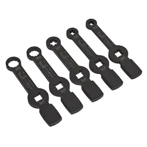 Sealey Brake Caliper Slogging Wrench Set 5pc CV212