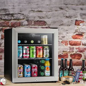 Subcold Super 50 LED Drinks Fridge - Stainless Steel