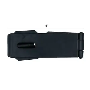 100mm) heavy Duty Safety Hasp and Staple Security Lock Gates Sheds Doors 2pk