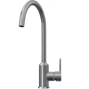 LSC Lambeth Polished Chrome Single Lever Swivel Spout Kitchen Sink Mixer Tap