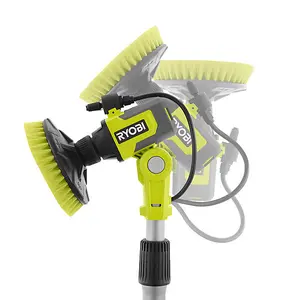 Ryobi ONE+ Water Fed Telescopic Scrubber Kit (1x 2.0Ah) 18V - RWTS18-1C20GL