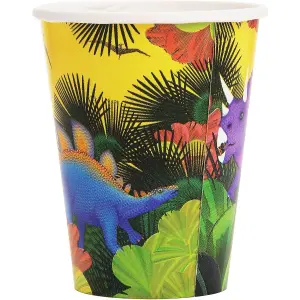 Amscan Goblet On The Theme Of Prehistory Dinosaur Party Cup Multicoloured (One Size)