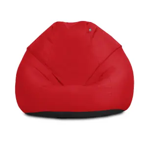 rucomfy Outdoor Water Resistant Flob A Dob Beanbag - Red