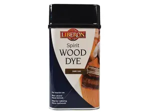 Liberon SDDO1L Spirit Wood Dye Dark Oak 1L