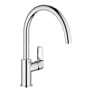 Grohe Start loop Chrome effect Kitchen Deck Tap