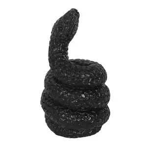 Something Different Snake Incense Holder Black (One Size)