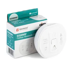 Aico Ei208WRF Wireless Interlinked Carbon monoxide Alarm with 10-year sealed battery