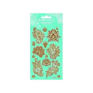 Paper Projects Henna Stickers Red (One Size)