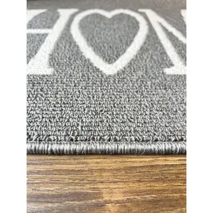 My Utility Home Kitchen Mat 67cm W x 150cm L / Silver