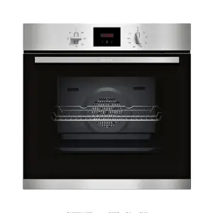 NEFF Built-in Single Oven - Stainless steel effect