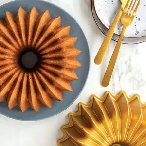 Nordic Ware Brilliance Bundt Pan Gold