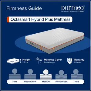 Octasmart Hybrid Plus Mattress Double (4'6)