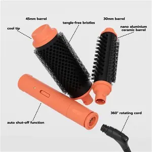 ANSWR Volumewave Heated Brush Hair Styler