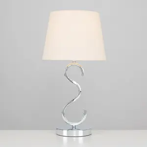 Champagne 48.5cm Table Lamp Beige / Yes