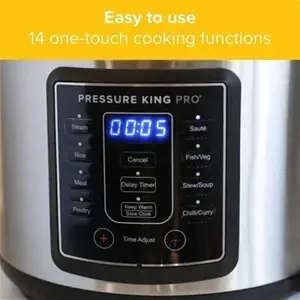 Pressure King Pro 4.8L - 14-In-1 Digital Pressure Cooker By Drew&Cole