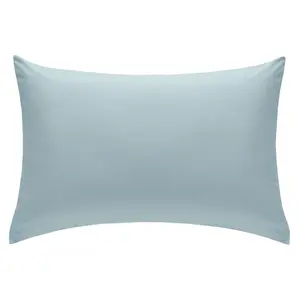 Easy Iron Percale Standard Pillowcase (Set of 2) Duck Egg