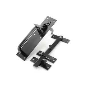 Securit Suffolk Latch Black (180mm)