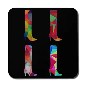 Square 6 Piece Coaster Set (Set of 6)