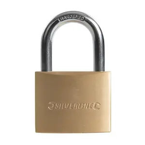 SILVERLINE - 50mm Brass Padlock