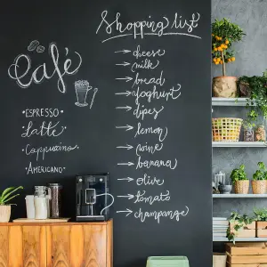 Walplus Blackboard Door Mural Sticker Art Decal For All Europe Size 45Cm X 200Cm