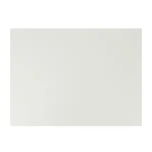 GoodHome Perma Satin White Square edge MDF Worktop (T) 2.8cm x (L) 60.5cm x (W) 45.2cm