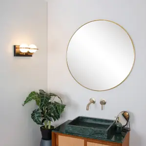 Lucide Isobel Classic Wall Light Bathroom - 2xG9 - IP44 - Black