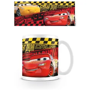 Cars 3 Duo Mug White/Red/Yellow (One Size)