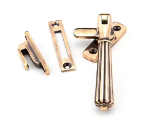 From The Anvil Polished Bronze Locking Hinton Fastener