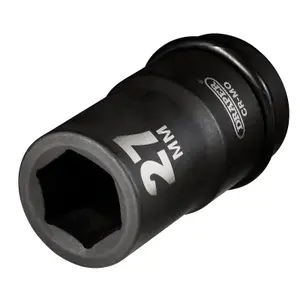 Draper Expert 27mm 1" Square Drive Hi-Torq 6 Point Deep Impact Socket (5142)