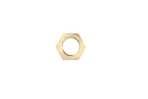 Connect 35415 Brass Nut M10 x 1.5 x 17mm Hex 10pc