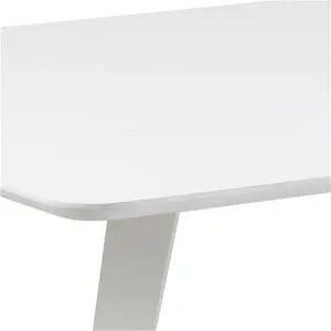 Morehouse Drop Leaf Dining Table George Oliver Table Top Colour: White