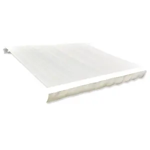 Berkfield Awning Top Sunshade Canvas Cream 450x300 cm