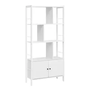 Jazmyne Bookcase Maple White/Cloud White