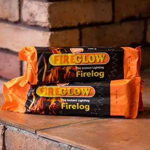 Fireglow Instant Lighting Fire log Pack of 30